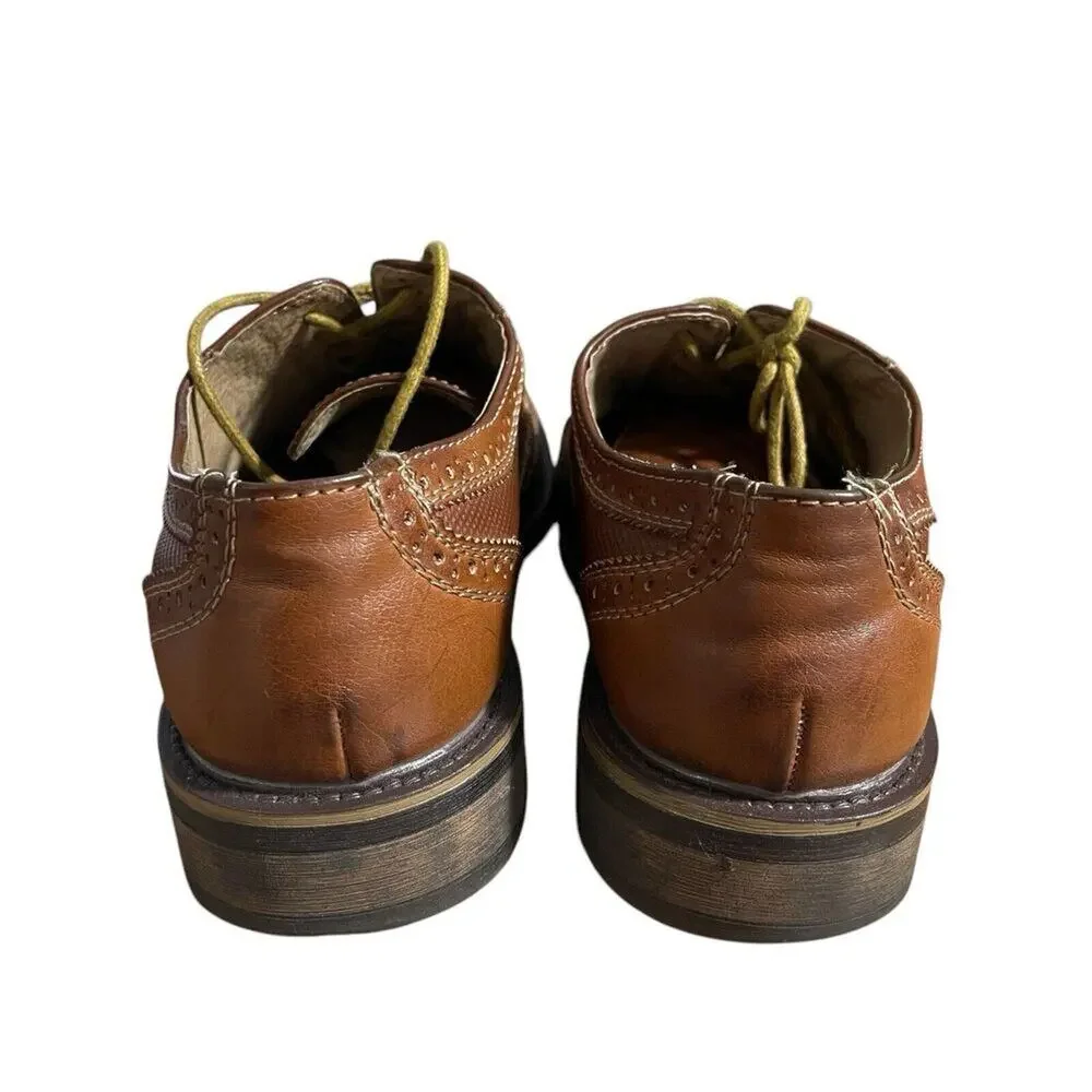 Steven Madden Mens 9 Shoes Leather Oxford‎ M-Zane Wedding  Formal Corporate Work